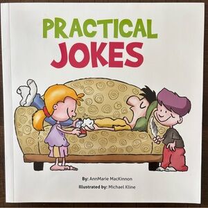 NWOT Illustrated Book 'Practical Jokes' for Children, Teens & Adults
